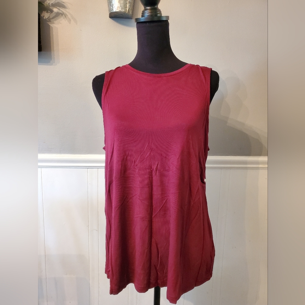 A New Day Burgundy Tank - Women's Large